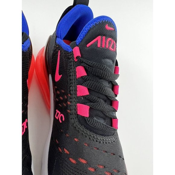 Nike Air Max 270 Black Bright Crimson Women's Size 5 Sneakers Shoes DZ4407-600 - Picture 10 of 10
